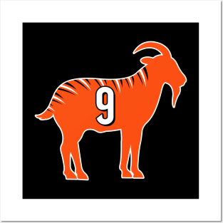 Joe Burrow Goat #9 Posters and Art